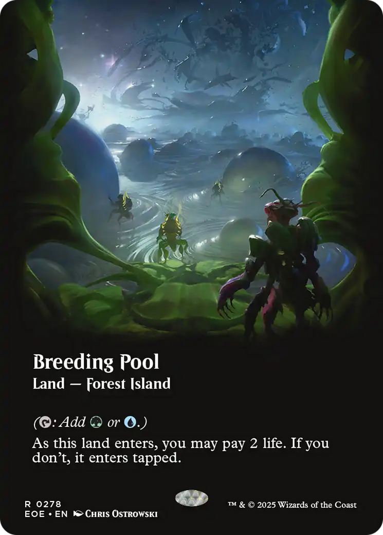 Breeding Pool (Borderless) [Edge of Eternities] | Clutch Gaming