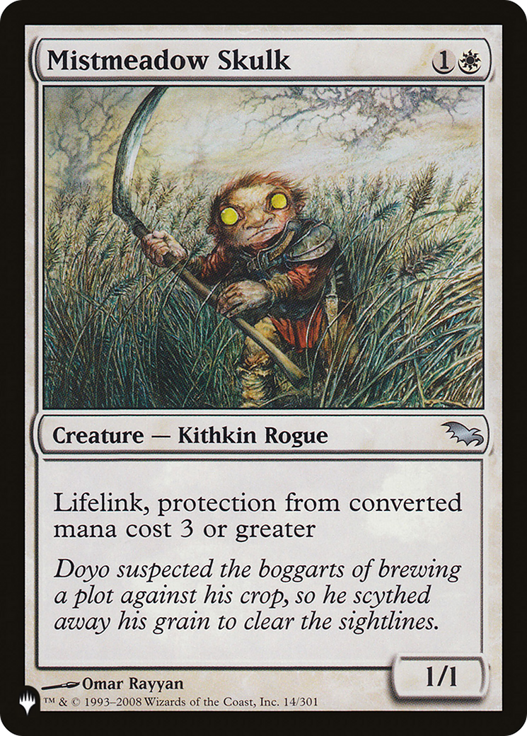 Mistmeadow Skulk [The List Reprints] | Clutch Gaming