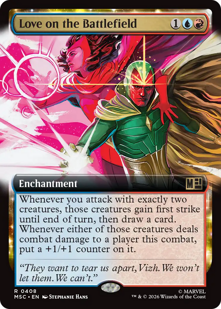 Love on the Battlefield (Extended Art) [Marvel Super Heroes Commander] | Clutch Gaming