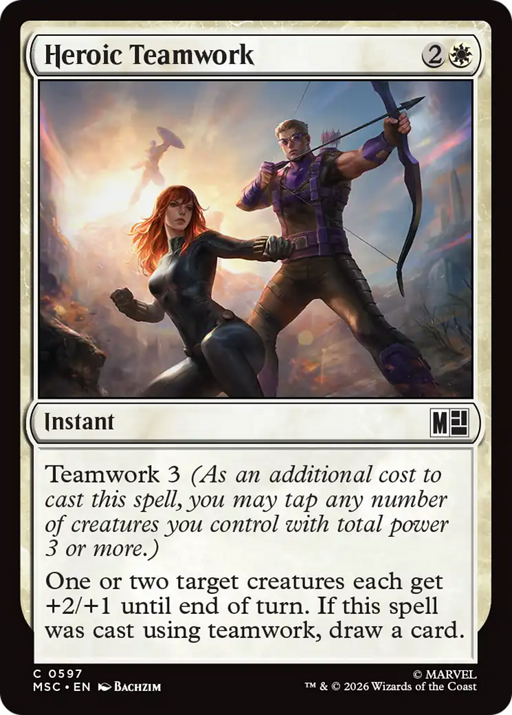 Heroic Teamwork [Marvel Super Heroes Commander] | Clutch Gaming