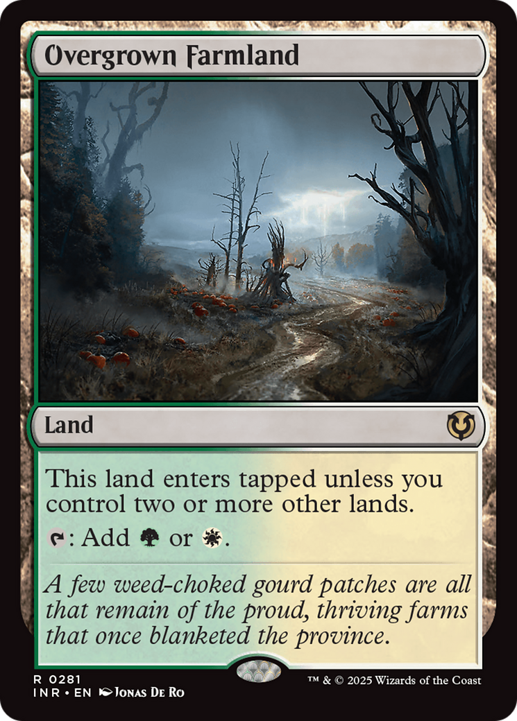 Overgrown Farmland [Innistrad Remastered] | Clutch Gaming