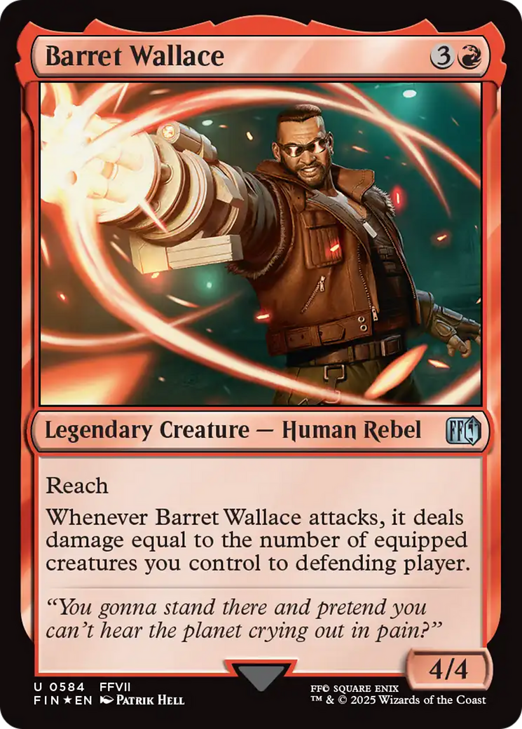 Barret Wallace (Surge Foil) [FINAL FANTASY] | Clutch Gaming