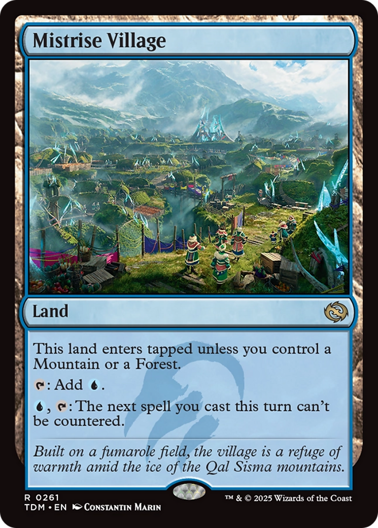 Mistrise Village [Tarkir: Dragonstorm] | Clutch Gaming