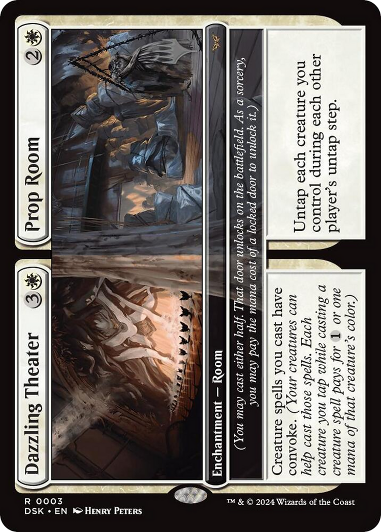 Dazzling Theater // Prop Room (Promo Pack) [Duskmourn: House of Horror Promos] | Clutch Gaming