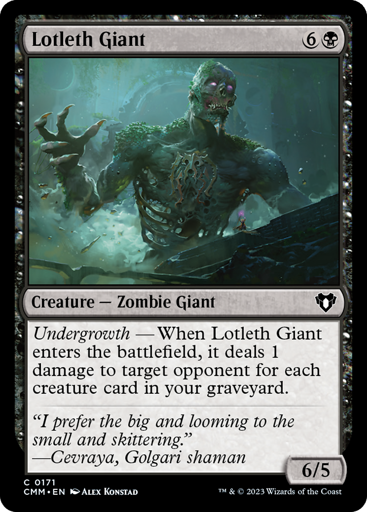 Lotleth Giant [Commander Masters] | Clutch Gaming