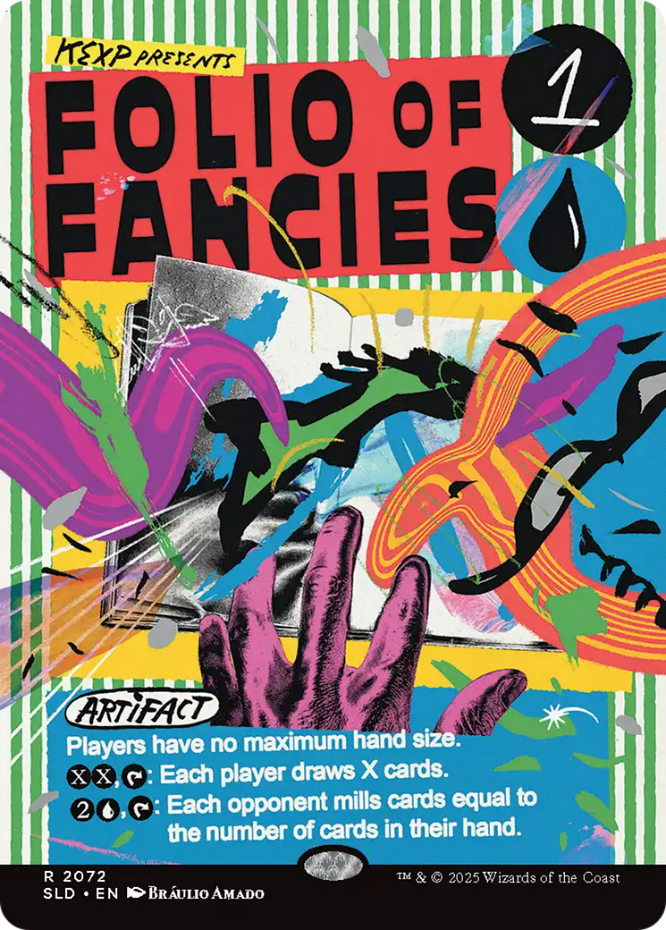 Folio of Fancies (Rainbow Foil) [Secret Lair Drop Series] | Clutch Gaming