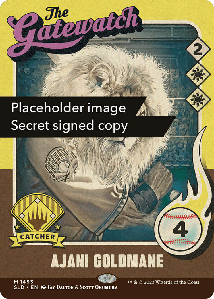 Ajani Goldmane (745) (Autographed) [Secret Lair Drop Series] | Clutch Gaming