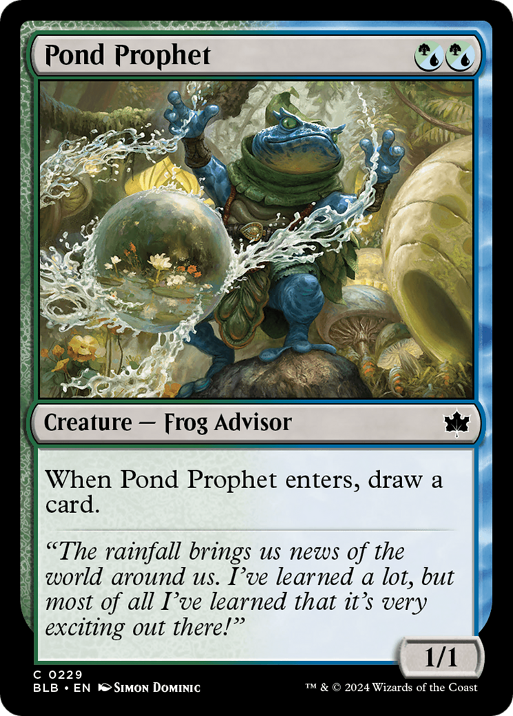 Pond Prophet [Bloomburrow] | Clutch Gaming