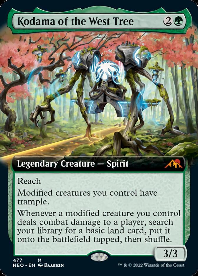 Kodama of the West Tree (Extended Art) [Kamigawa: Neon Dynasty] | Clutch Gaming