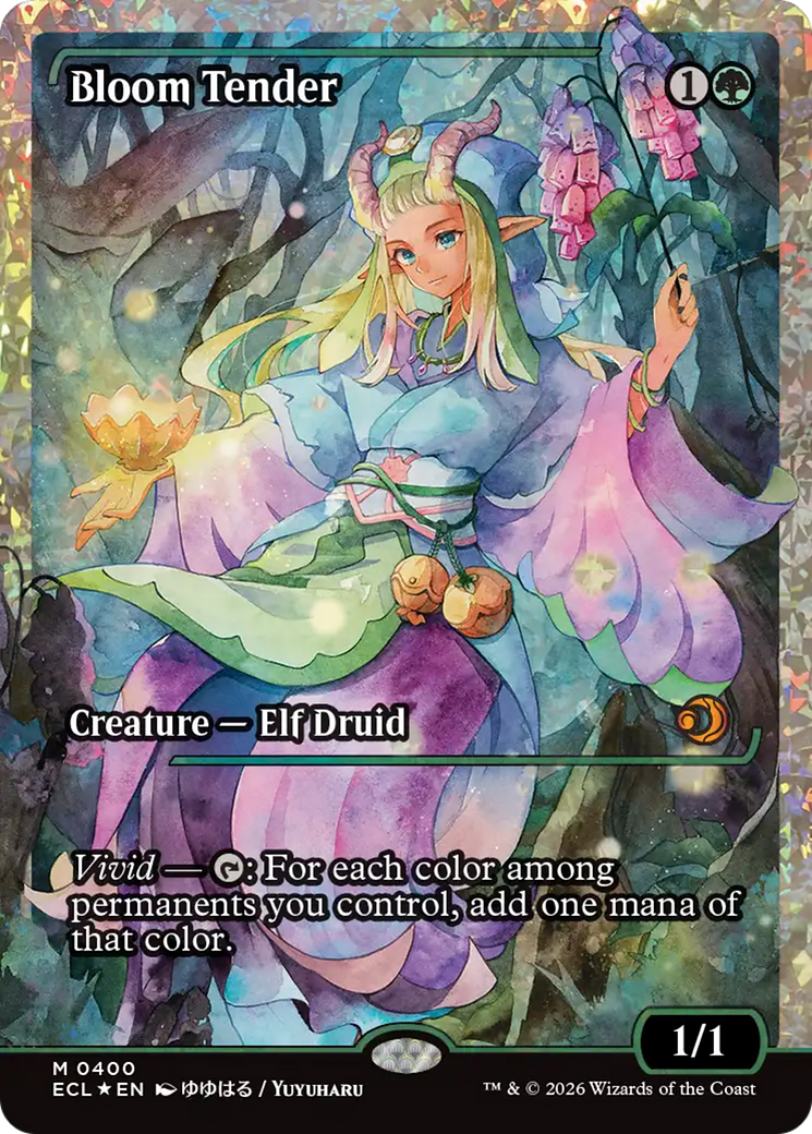 Bloom Tender (0400) (Showcase) (Fracture Foil) [Lorwyn Eclipsed] | Clutch Gaming
