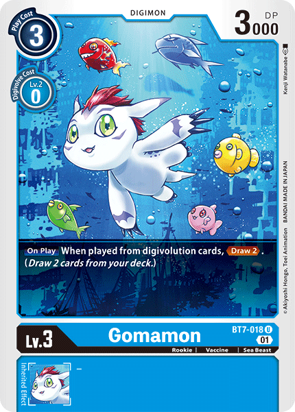 Gomamon [BT7-018] [Next Adventure] | Clutch Gaming