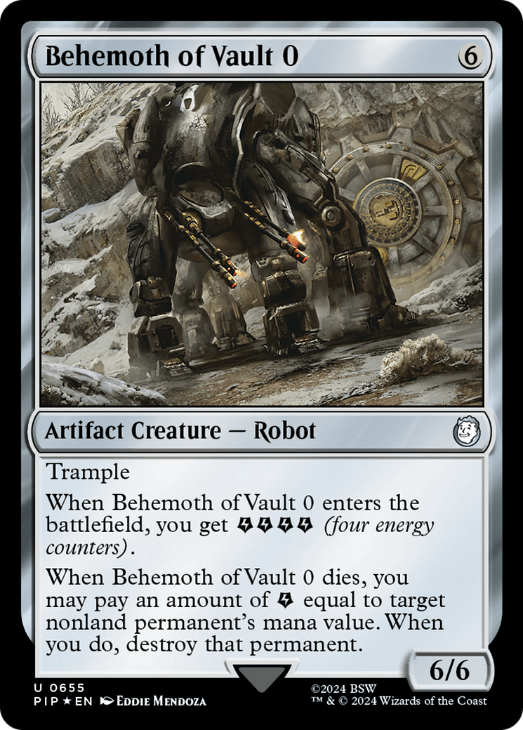 Behemoth of Vault 0 (Surge Foil) [Fallout] | Clutch Gaming