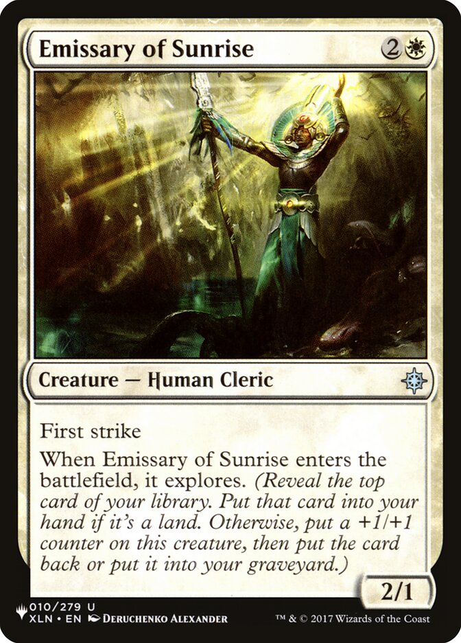 Emissary of Sunrise [The List] | Clutch Gaming