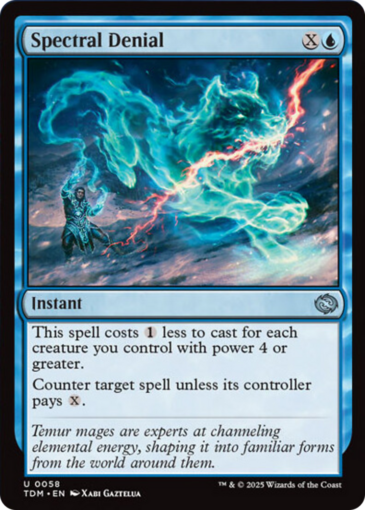 Spectral Denial [Tarkir: Dragonstorm] | Clutch Gaming
