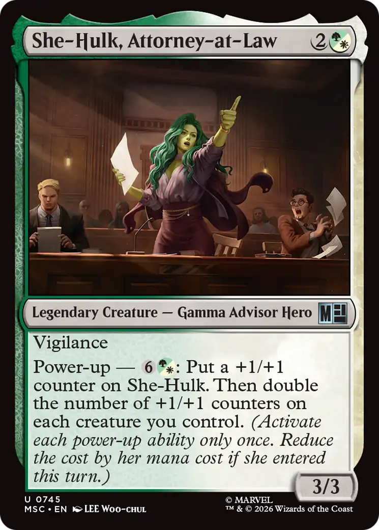 She-Hulk, Wallbreaker (Surge Foil) [Marvel Super Heroes Commander] | Clutch Gaming