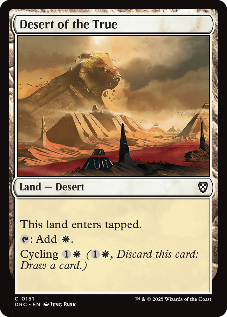 Desert of the True [Aetherdrift Commander] | Clutch Gaming