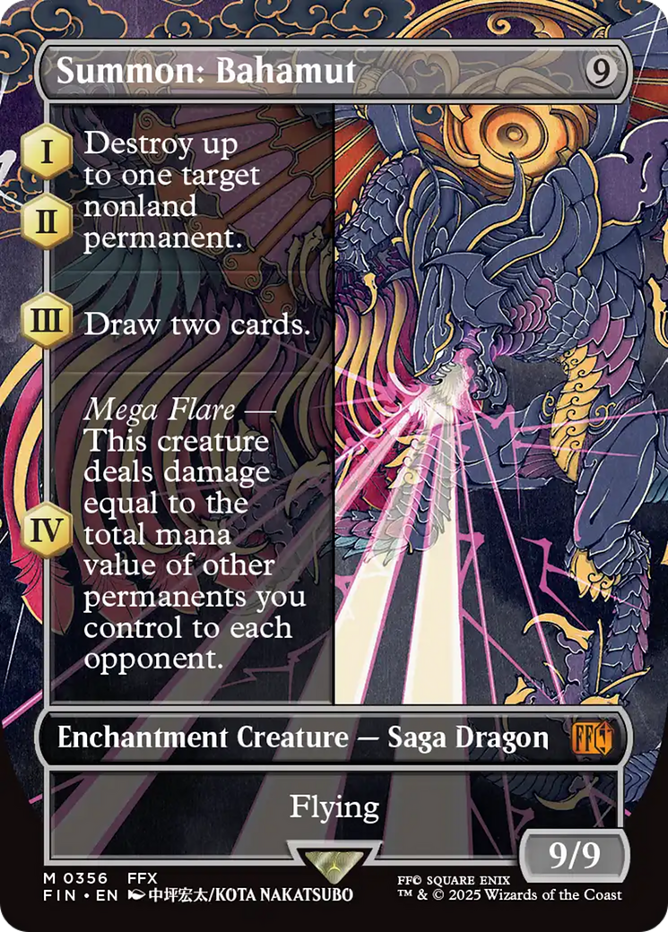 Summon: Bahamut (Borderless) [FINAL FANTASY] | Clutch Gaming