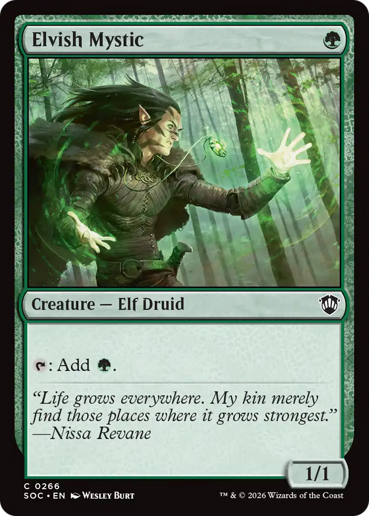 Elvish Mystic [Secrets of Strixhaven Commander] | Clutch Gaming