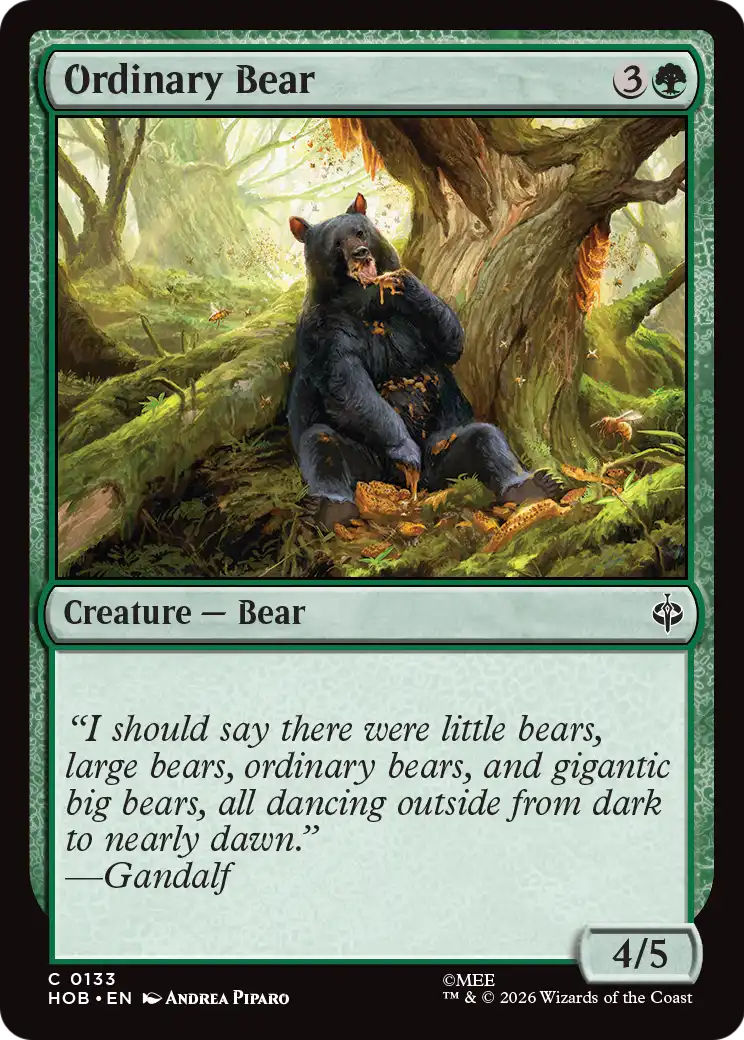 Ordinary Bear [The Hobbit] | Clutch Gaming