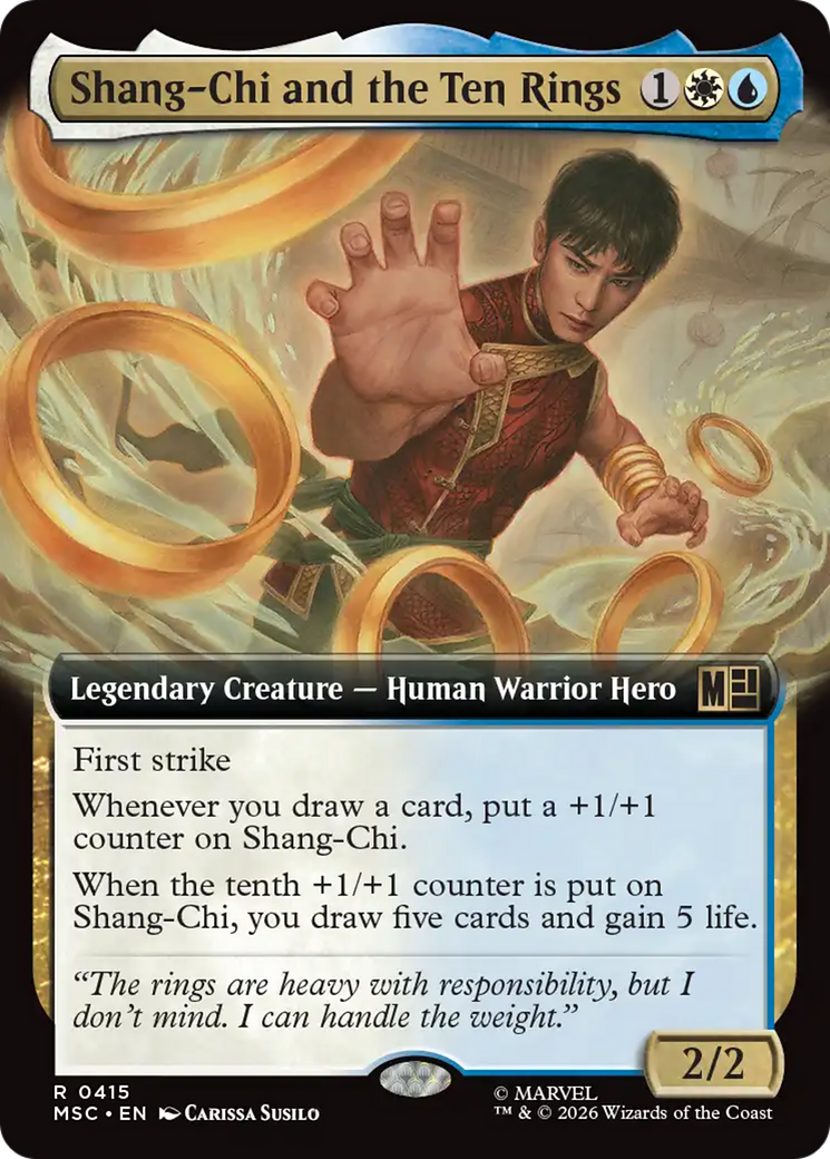 Shang-Chi and the Ten Rings (Extended Art) [Marvel Super Heroes Commander] | Clutch Gaming