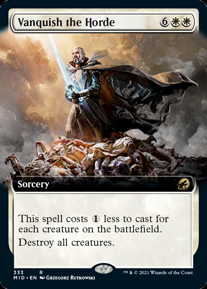 Vanquish the Horde (Extended Art) [Innistrad: Midnight Hunt] | Clutch Gaming