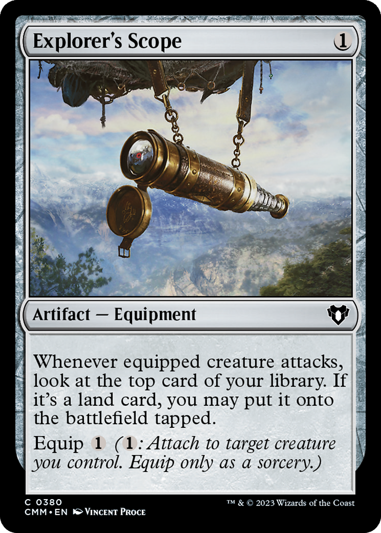 Explorer's Scope [Commander Masters] | Clutch Gaming