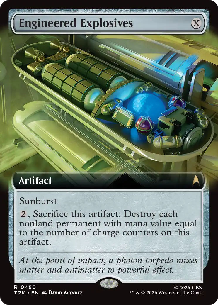 Engineered Explosives (Extended Art) [Star Trek] | Clutch Gaming