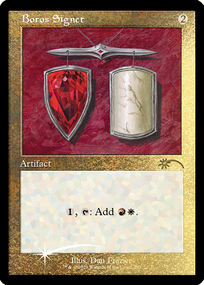 Boros Signet (Retro) (Foil Etched) [Secret Lair Drop Series] | Clutch Gaming