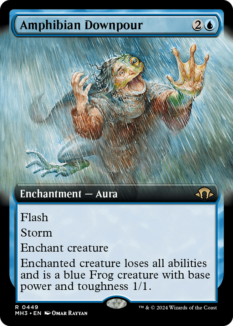 Amphibian Downpour (Extended Art) [Modern Horizons 3] | Clutch Gaming