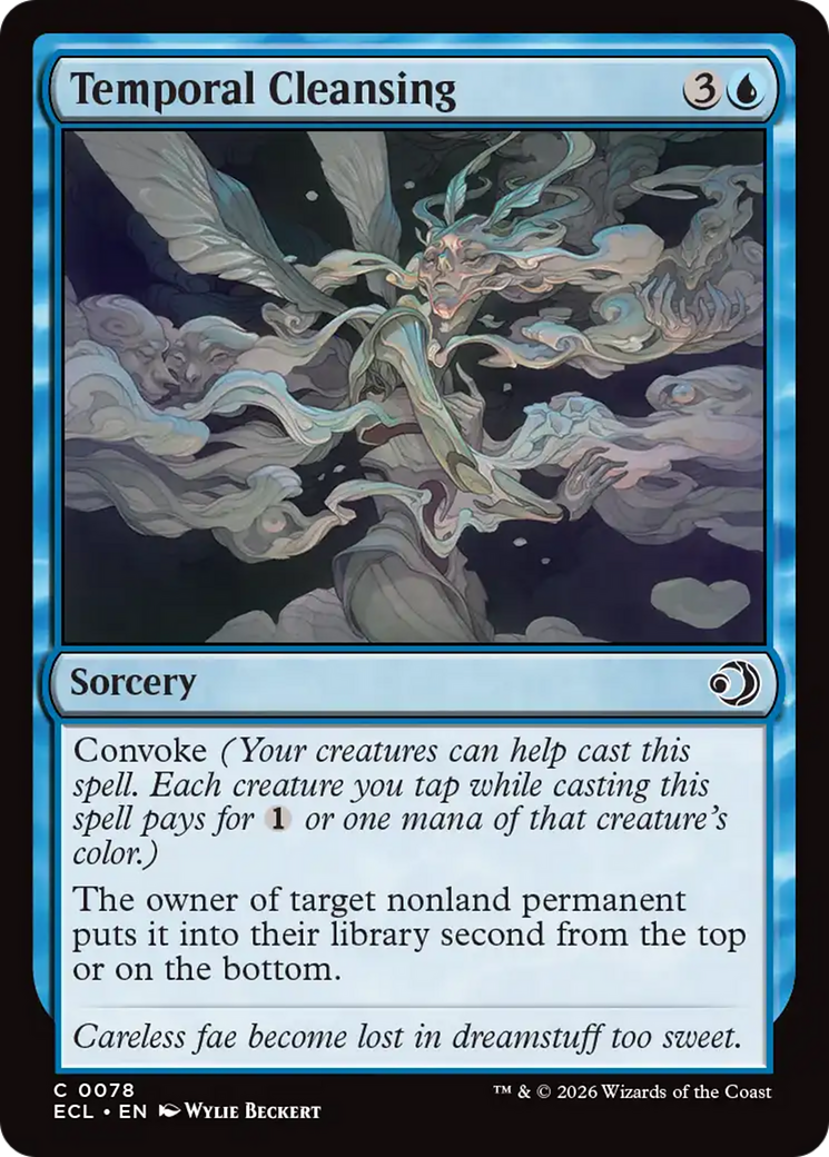 Temporal Cleansing [Lorwyn Eclipsed] | Clutch Gaming