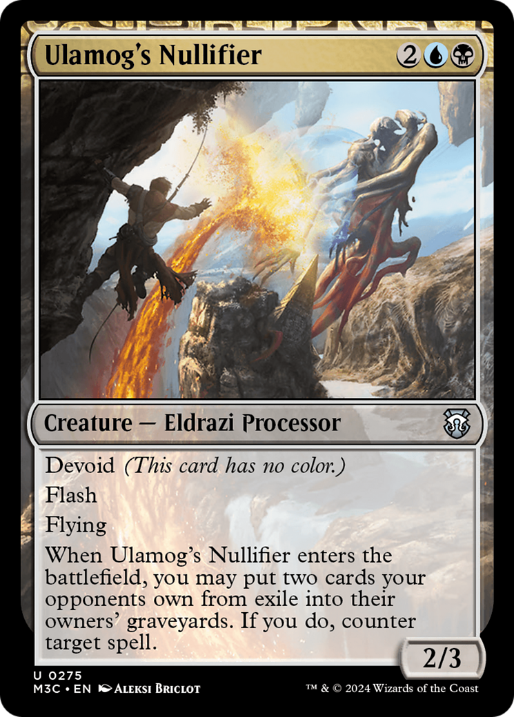 Ulamog's Nullifier (Ripple Foil) [Modern Horizons 3 Commander] | Clutch Gaming