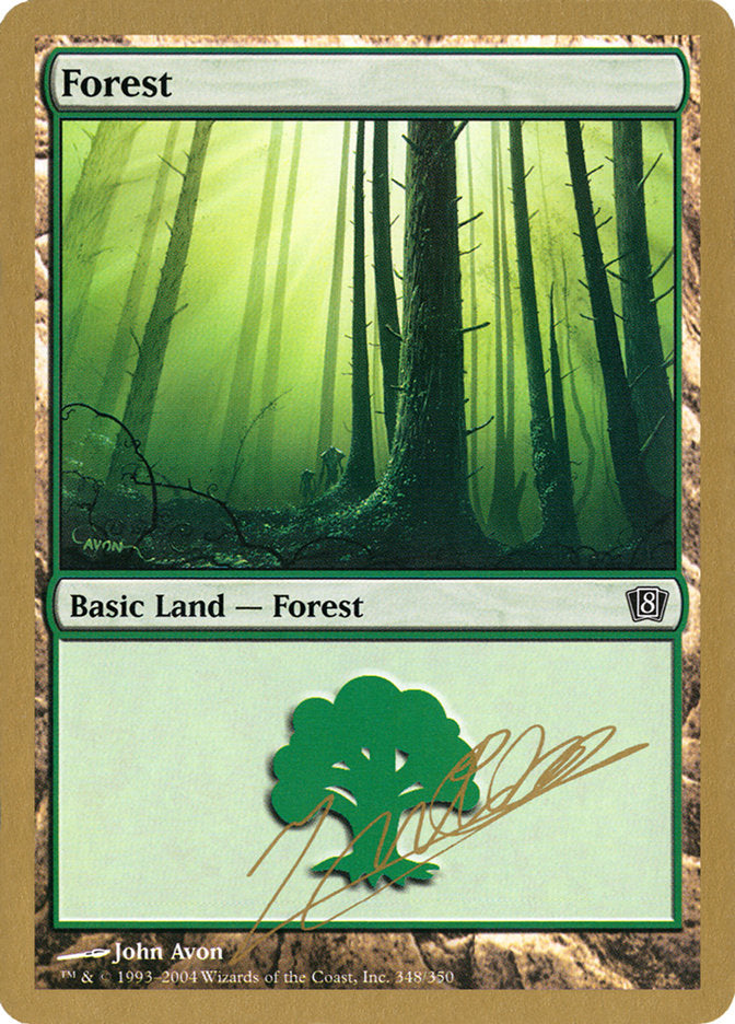 Forest (jn348) (Julien Nuijten) [World Championship Decks 2004] | Clutch Gaming