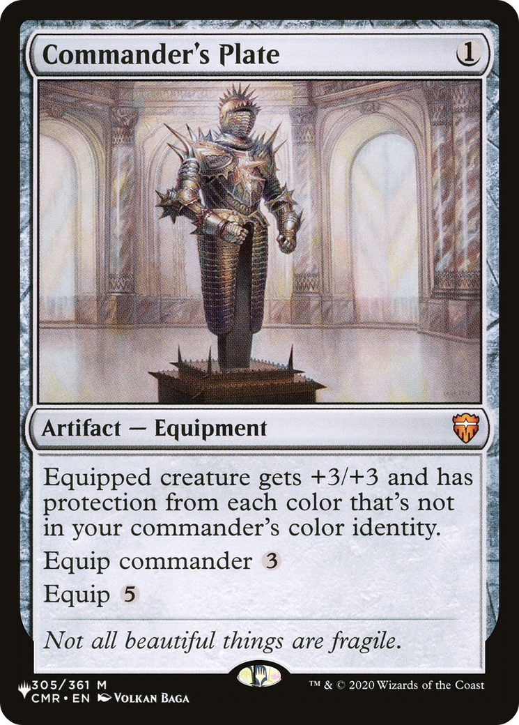 Commander's Plate [The List] | Clutch Gaming