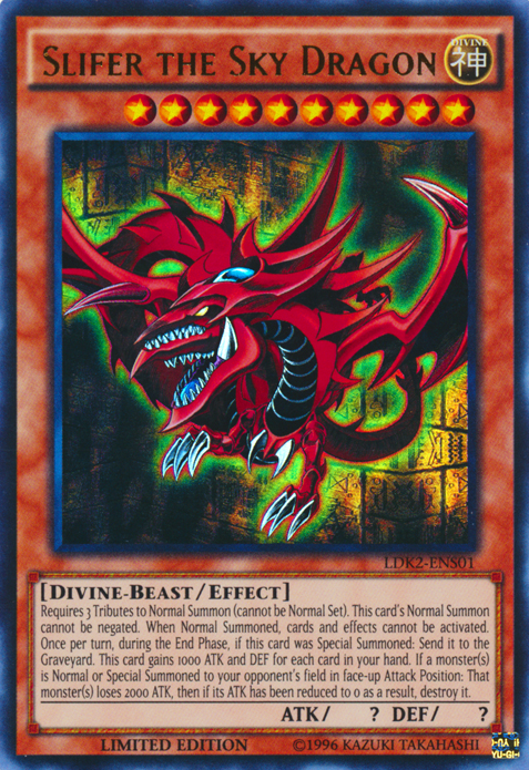 Slifer the Sky Dragon [LDK2-ENS01] Ultra Rare | Clutch Gaming