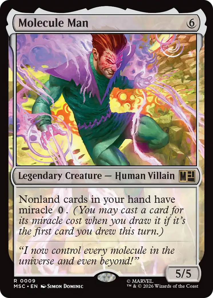 Molecule Man (Surge Foil) [Marvel Super Heroes Commander] | Clutch Gaming