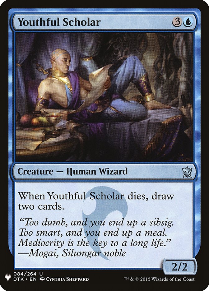 Youthful Scholar [Mystery Booster] | Clutch Gaming