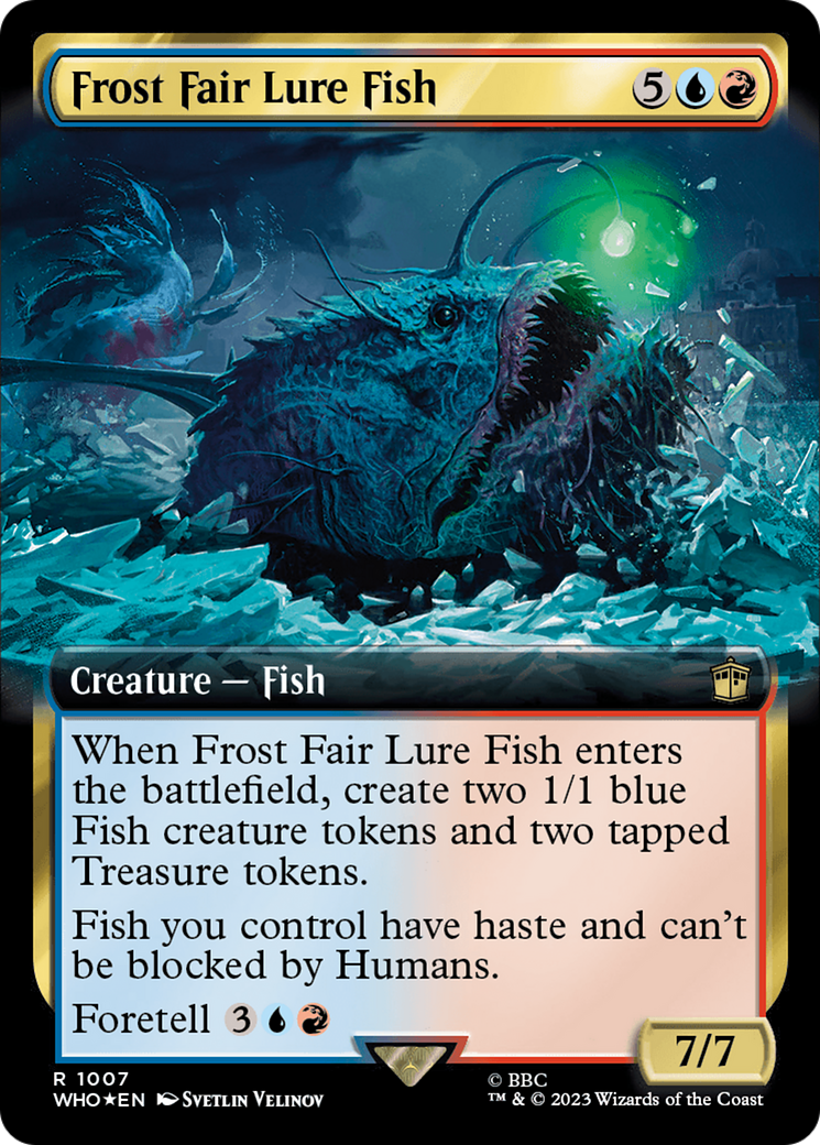 Frost Fair Lure Fish (Extended Art) (Surge Foil) [Doctor Who] | Clutch Gaming