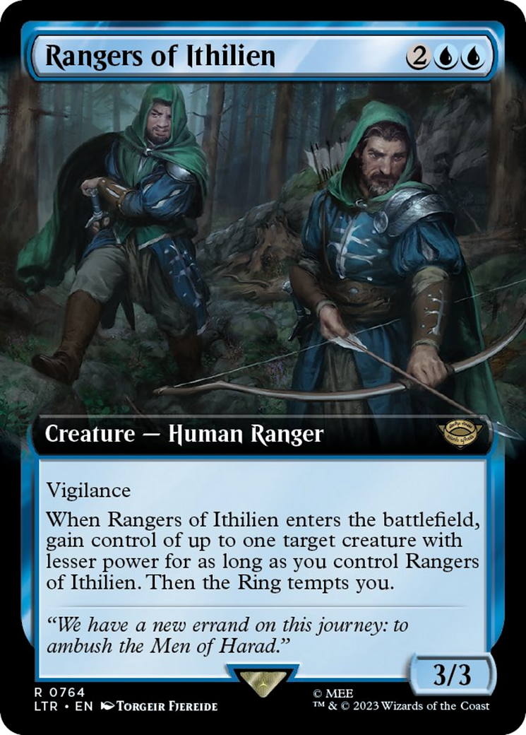 Rangers of Ithilien (Extended Art) (Surge Foil) [The Lord of the Rings: Tales of Middle-Earth] | Clutch Gaming