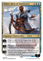 Teferi, Hero of Dominaria (White Border) [Mystery Booster 2] | Clutch Gaming