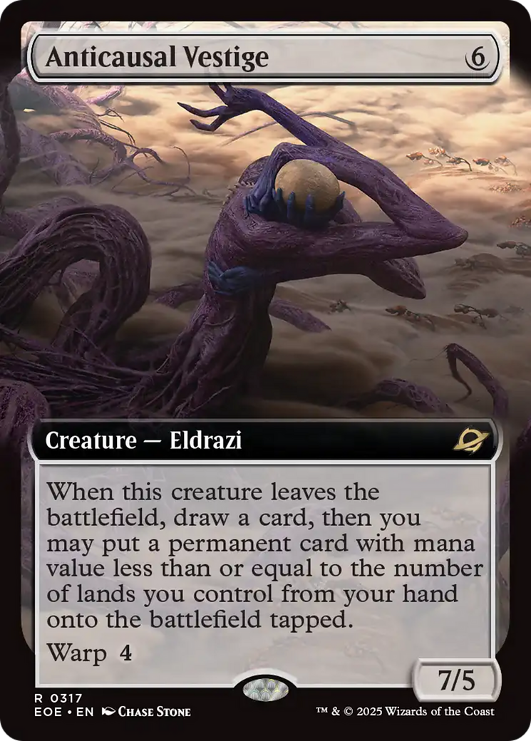 Anticausal Vestige (Extended Art) [Edge of Eternities] | Clutch Gaming