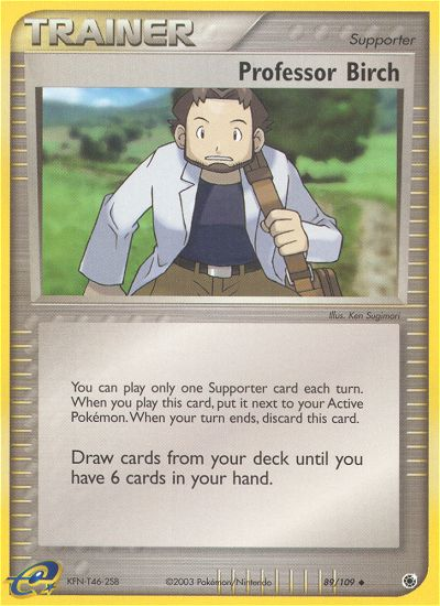 Professor Birch (89/109) [EX: Ruby & Sapphire] | Clutch Gaming