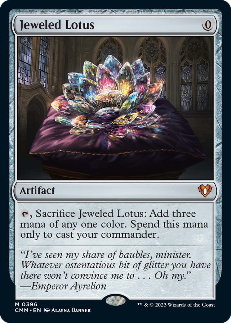 Jeweled Lotus [Commander Masters] | Clutch Gaming