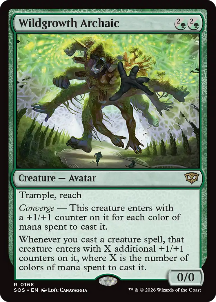 Wildgrowth Archaic [Secrets of Strixhaven] | Clutch Gaming