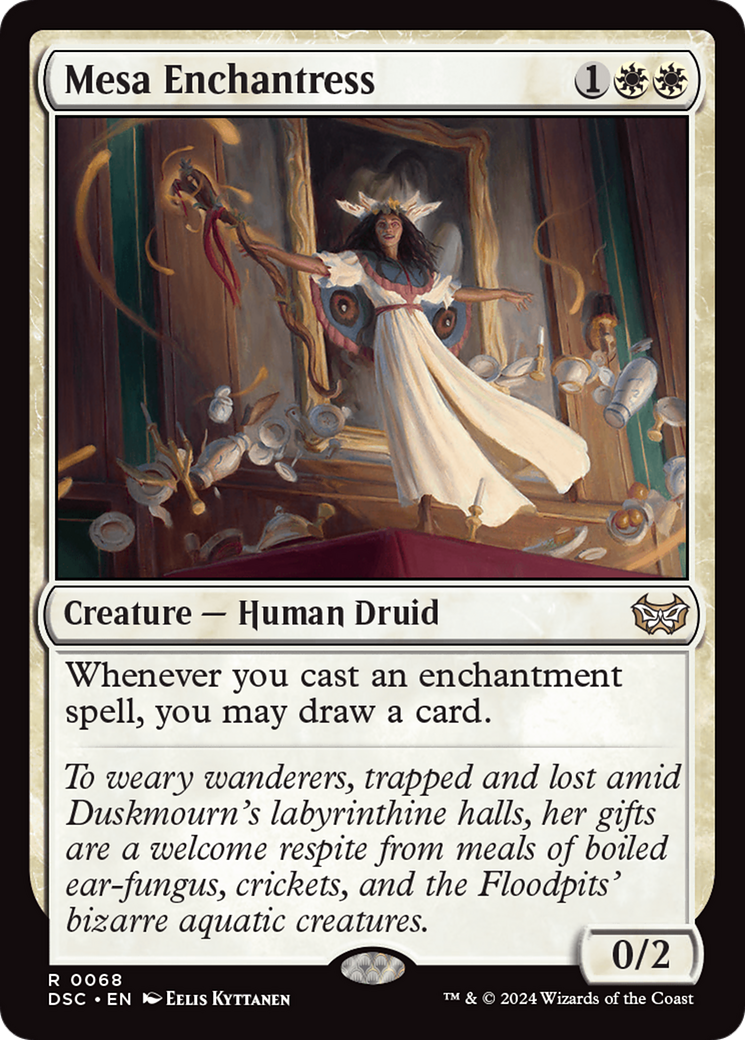 Mesa Enchantress [Duskmourn: House of Horror Commander] | Clutch Gaming