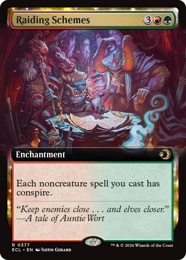Raiding Schemes (Extended Art) [Lorwyn Eclipsed] | Clutch Gaming