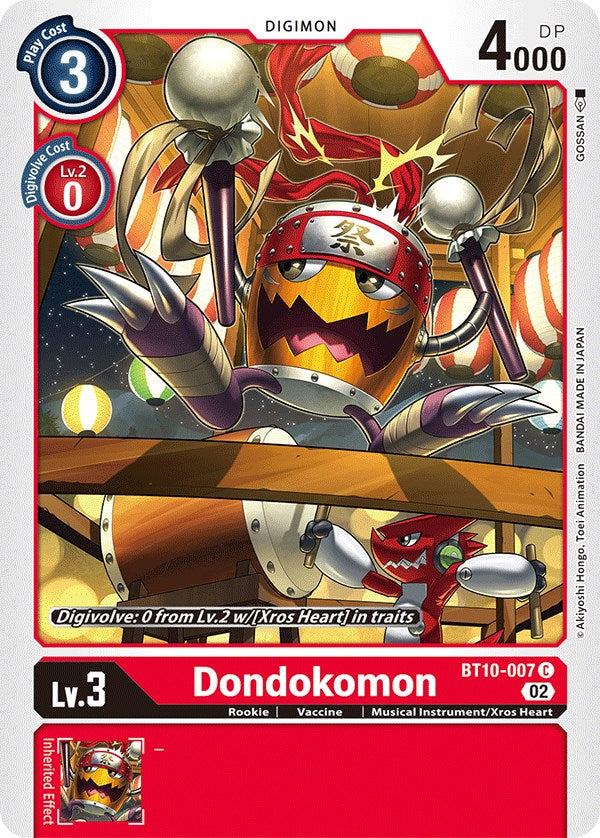 Dondokomon [BT10-007] [Xros Encounter] | Clutch Gaming