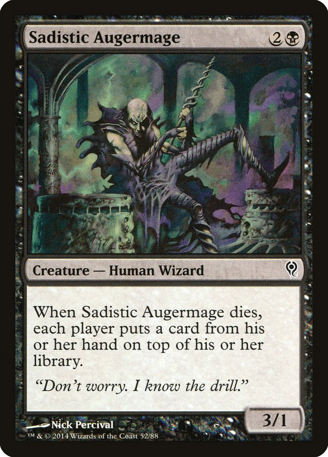 Sadistic Augermage [Duel Decks: Jace vs. Vraska] | Clutch Gaming