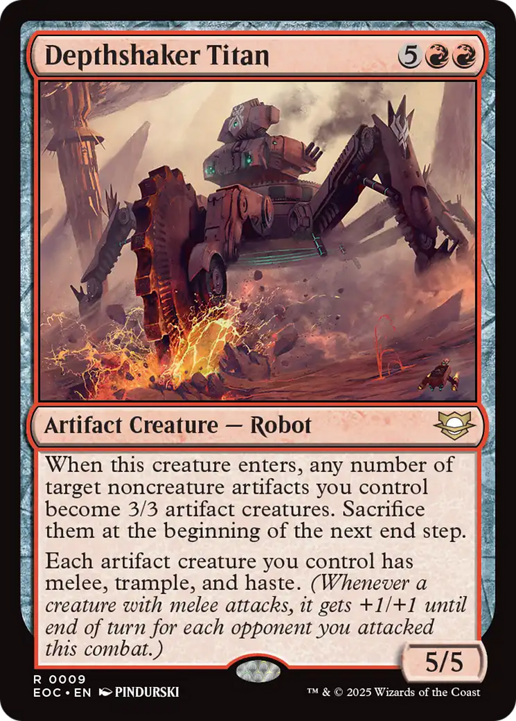 Depthshaker Titan [Edge of Eternities Commander] | Clutch Gaming