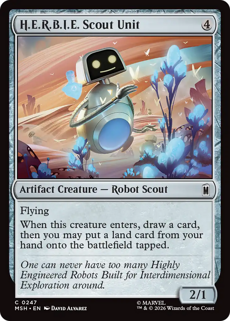 H.E.R.B.I.E. Scout Unit [Marvel Super Heroes] | Clutch Gaming