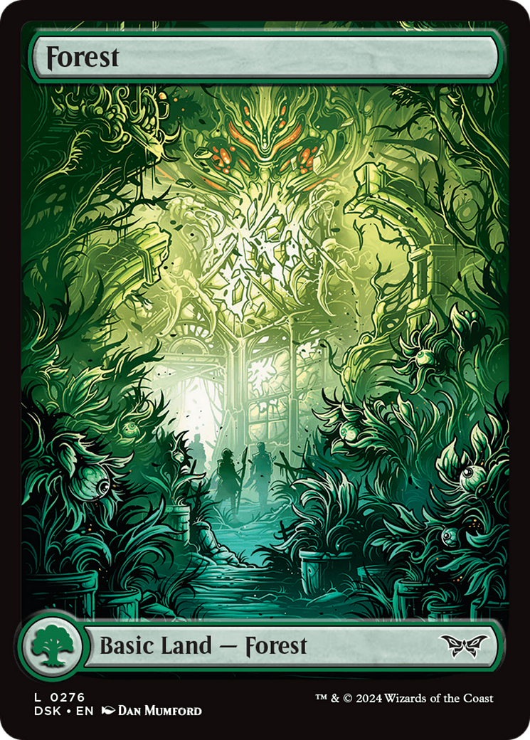 Forest (276) - Full Art [Duskmourn: House of Horror] | Clutch Gaming